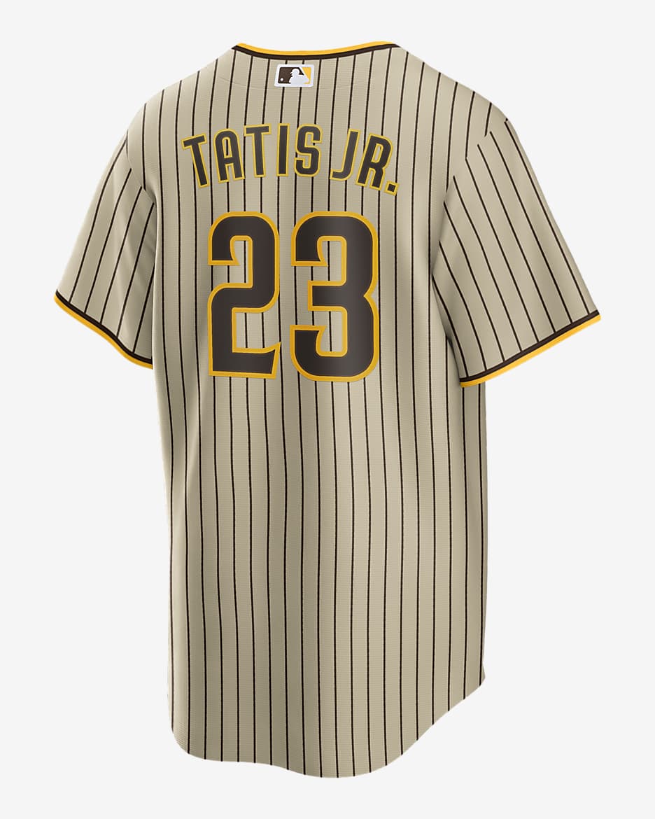 MLB San Diego Padres Fernando Tatis Jr. Men s Replica Baseball Jersey. Nike